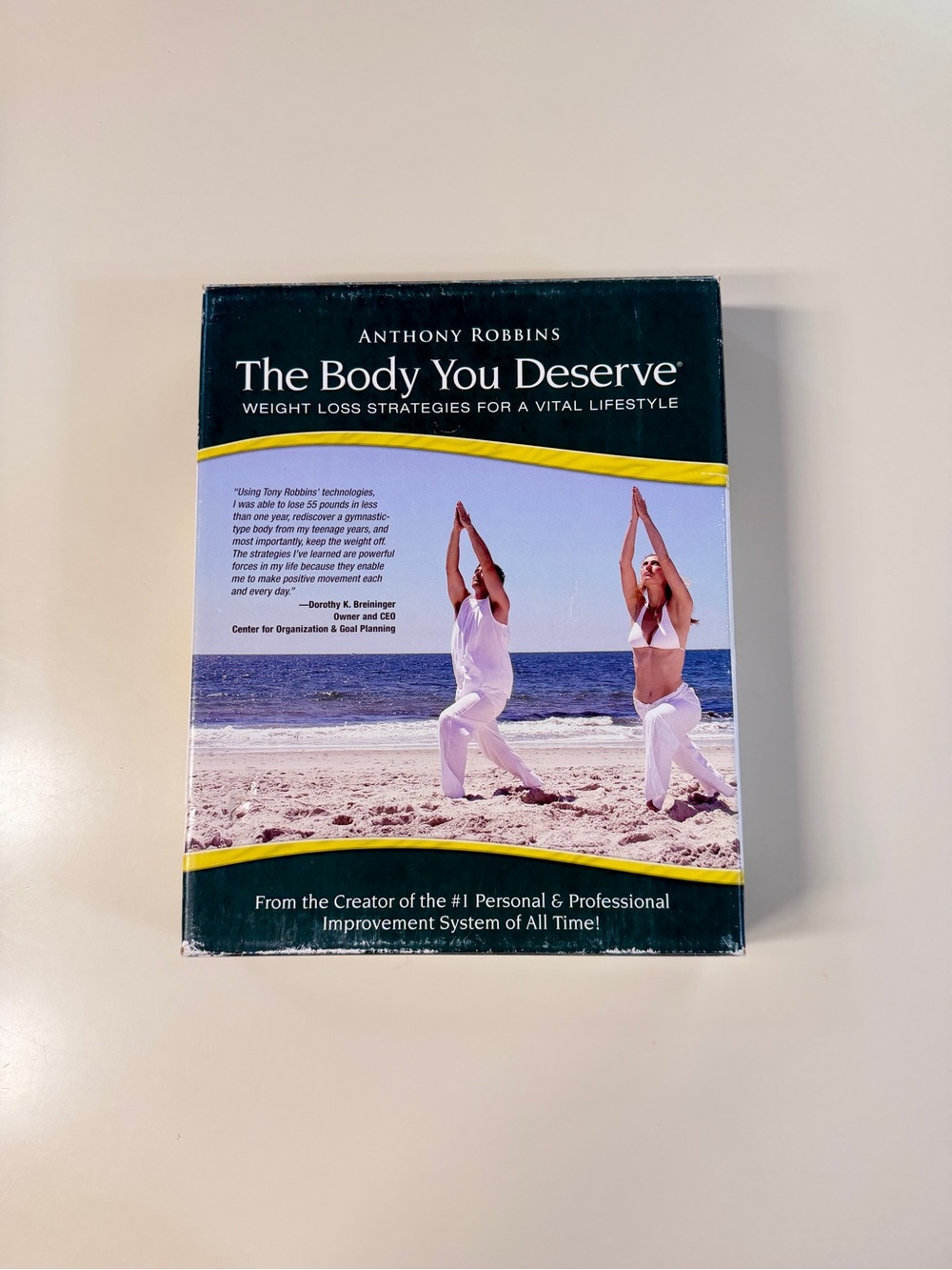 Tony Robbins - The Body You Deserve - Green Cover
